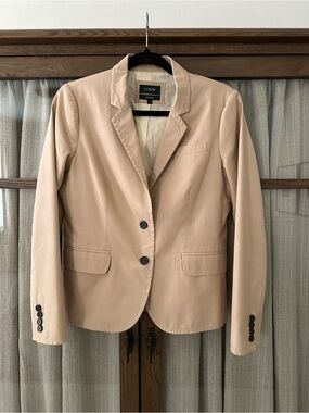 JCREW Women’s Classic Schoolboy Blazer in Tan